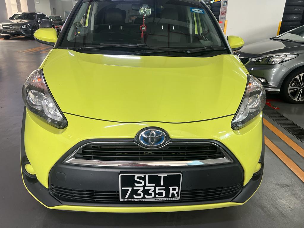 Toyota Sienta Hybrid (Monthly / Yearly Contract only)